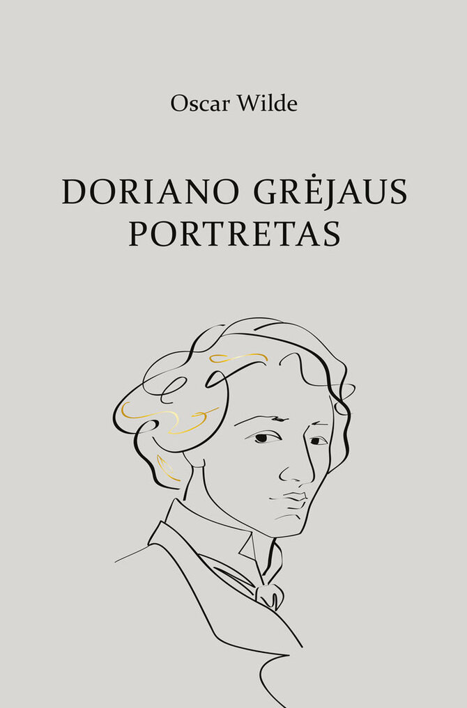 Knygos viršelis/„Doriano Grėjaus portretas“
