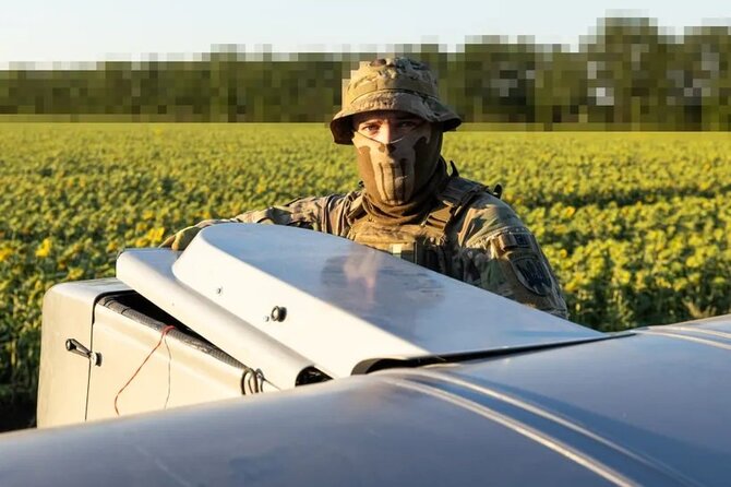 Martin Pedaja/„Postimees“ nuotr./Ukrainos dronų technikas