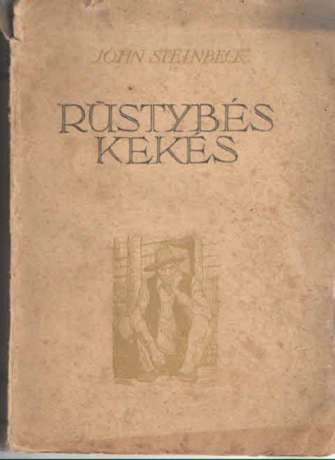 Knygos viršelis/„Rūstybės kekės“