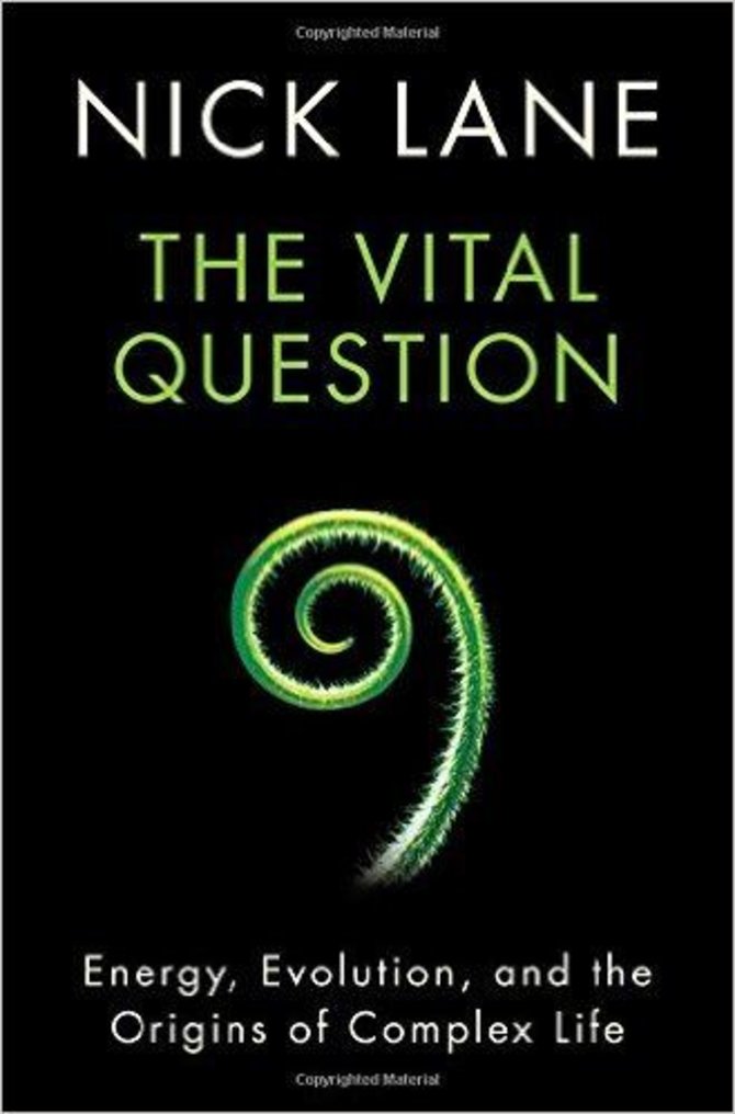Knygos viršelis/Knyga „The Vital Question“