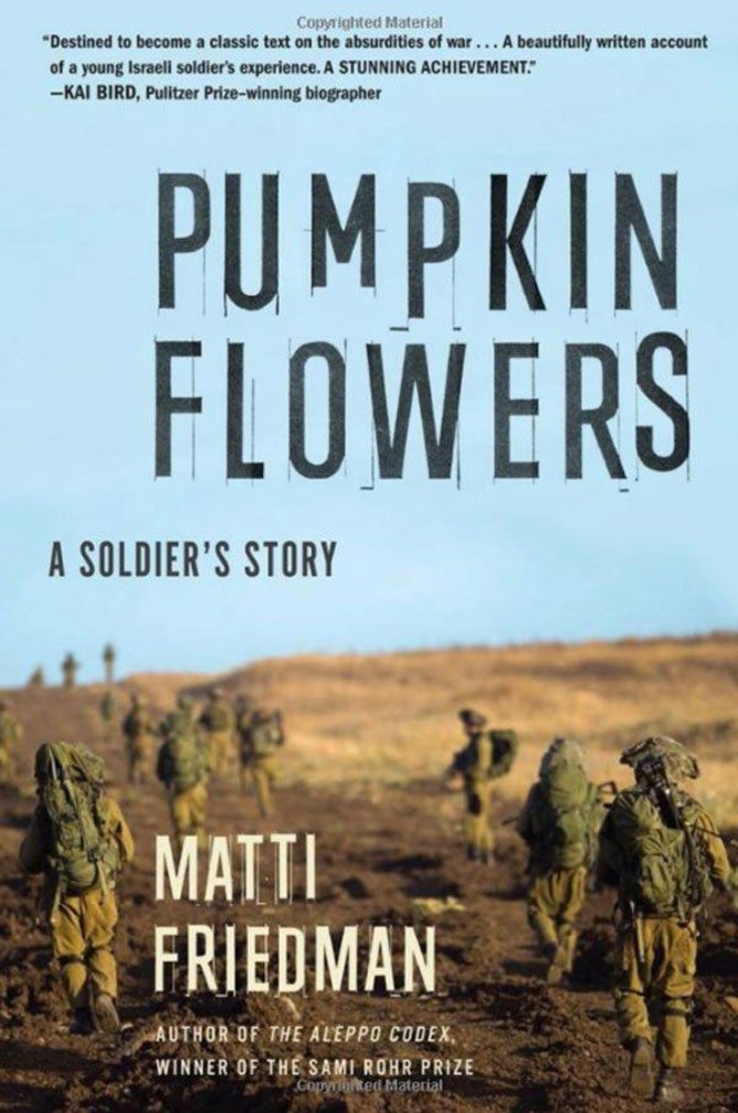 Knygos viršelis/Knyga „Pumpkin flowers: A Soldiers Story“