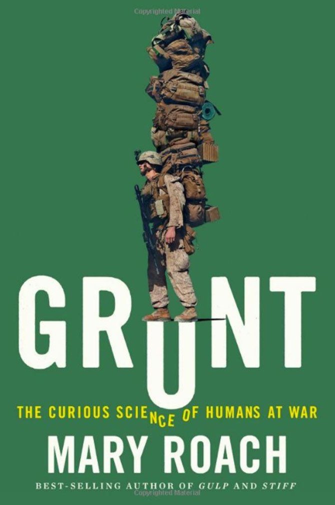 Knygos viršelis/Knyga „Grunt: The Curious Science of Humans at War“