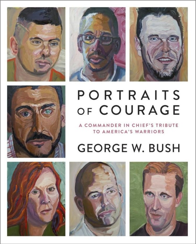 Knygos viršelis/Knyga „Portraits of Courage“: A Commander in Chief’s Tribute to America’s Warriors“