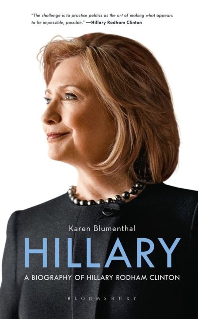 Knygos viršelis/Knyga „Hillary: A Biography of Hillary Rodham Clinton“