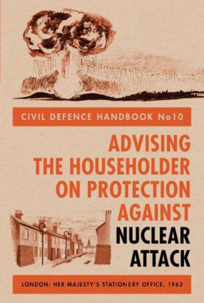 Knygos viršelis/Knyga „Civil Defence Handbook“