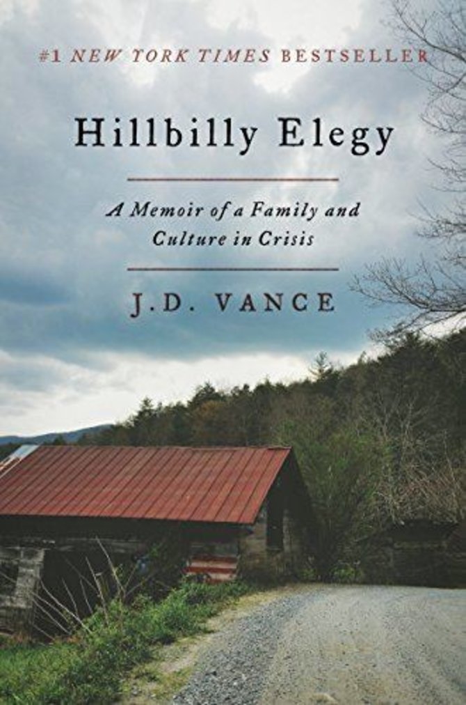 Knygos viršelis/Knyga „Hillbilly Elegy A Memoir of a Family and Culture in Crisis“