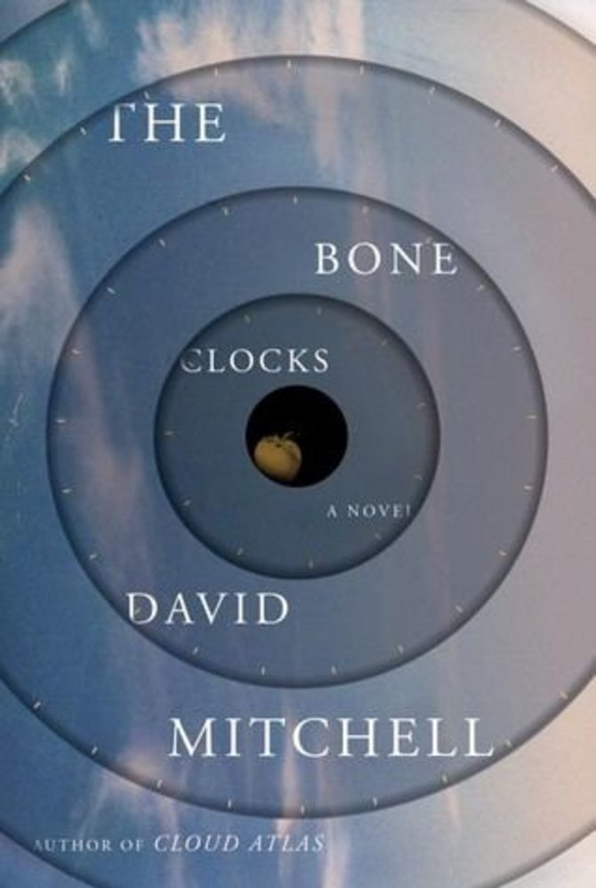 Knygos viršelis/Knyga „The Bone Clocks“
