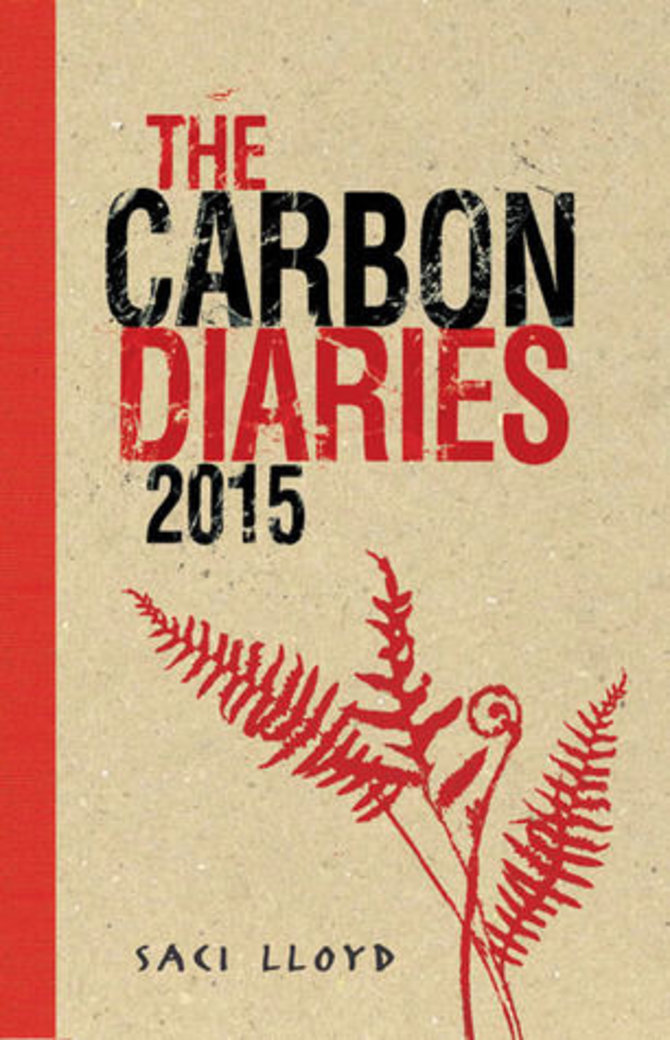 Knygos viršelis/Knyga „The Carbon Diaries 2015“
