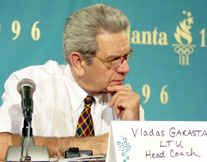 Alfredo Pliadžio nuotr./Vladas Garastas 1996 metais