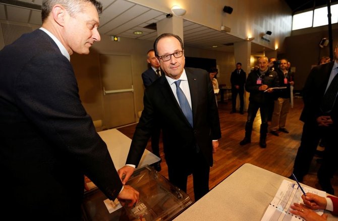 „Reuters“/„Scanpix“ nuotr./Prancūzijos prezidentas Francois Hollande'as