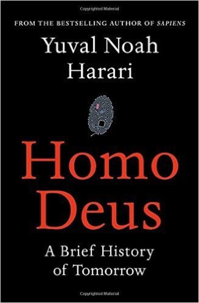 Knygos viršelis/Knyga „Homo Deus“