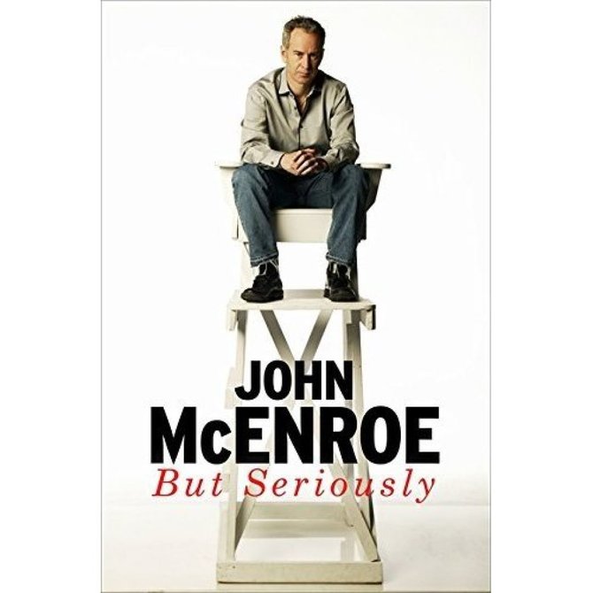 Knygos viršelis/Knyga „But Seriously: An Autobiography by John McEnroe“