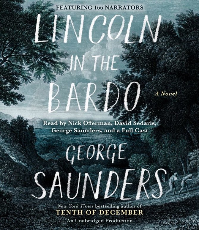 Knygos viršelis/Knyga „Lincoln in the Bardo“