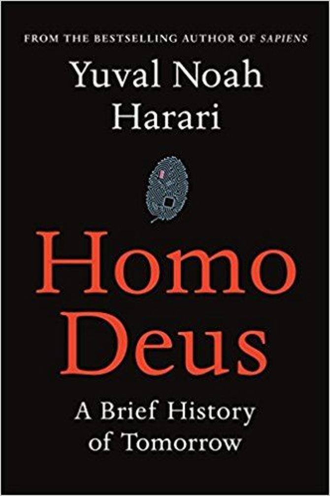Knygos viršelis/Knyga „Homo Deus.Glausta rytojaus istorija“