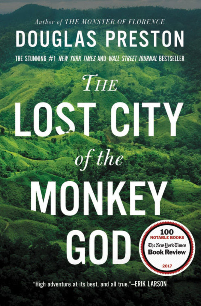 Knygos viršelis/Knyga „The Lost City of the Monkey God“