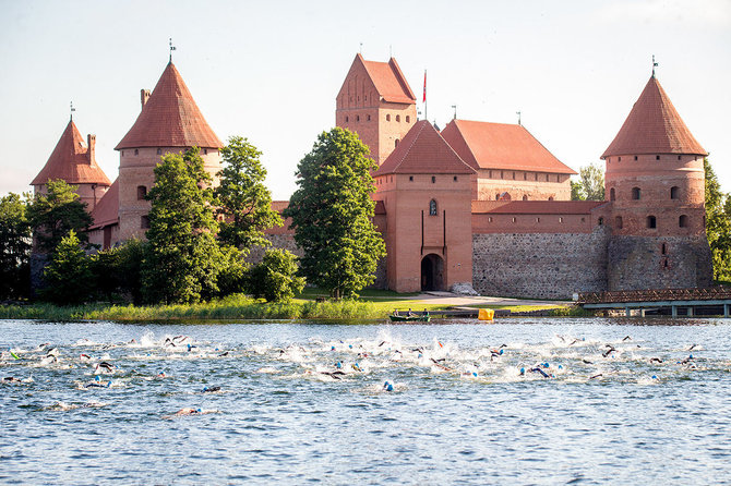 Augusto Didžgalvio nuotr./Trakų triatlonas