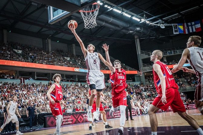 FIBA nuotr./Latvija – Serbija