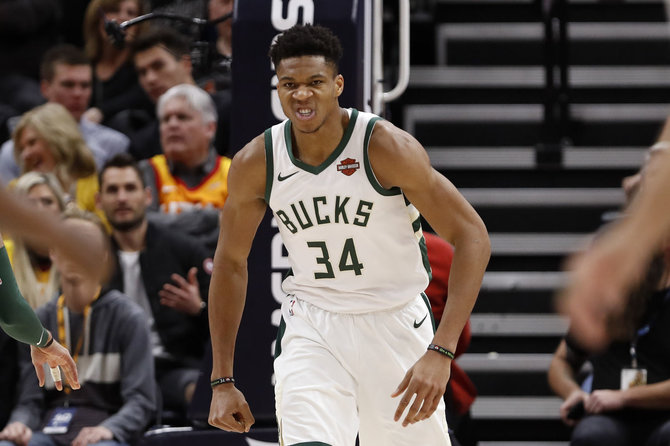 „Scanpix“ nuotr./Giannis Antetokounmpo