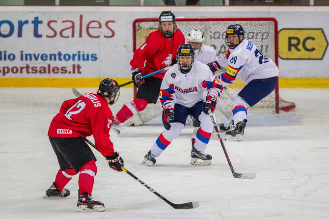 Hockey.lt nuotr./Lietuvos jaunių ledo ritulio rinktinė