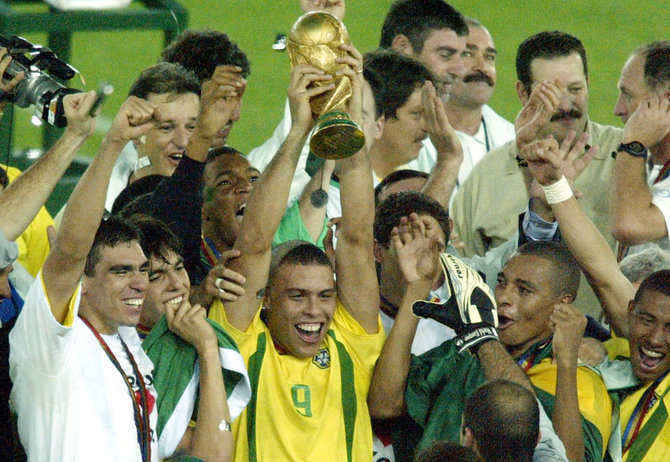 „Scanpix“ nuotr./Ronaldo ir Brazilijos rinktinė