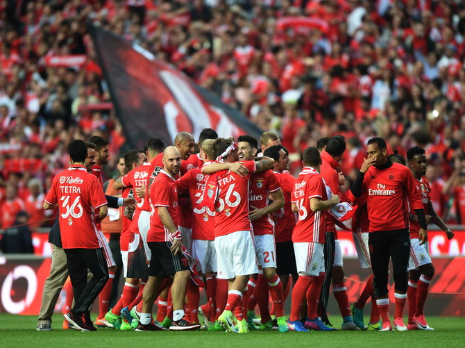 „Scanpix“ nuotr./„Benfica“ triumfas Portugalijos čempionate