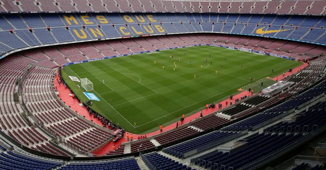 „Scanpix“ nuotr./Sirgaliai į „Barcelona“ – „Las Palmas“ rungtynes nebuvo įleisti