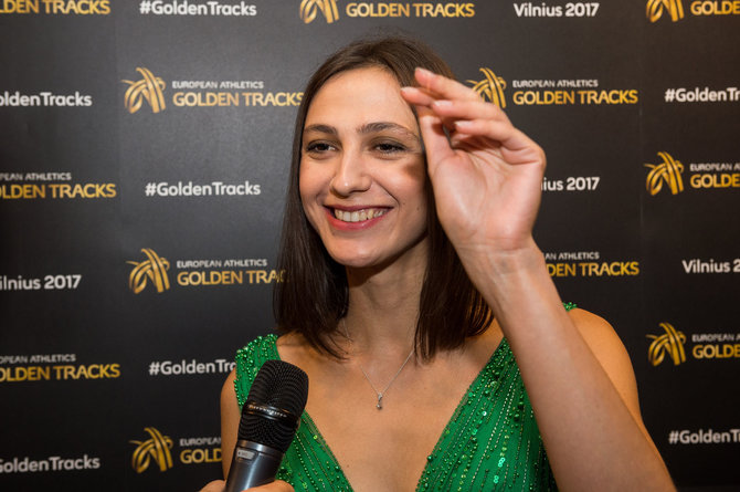 Alfredo Pliadžio nuotr./„Golden Tracks“ apdovanojimai Vilniuje: Marija Lasickienė