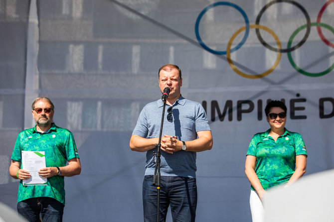 Vytauto Dranginio nuotr./Olimpinė diena Panevėžyje