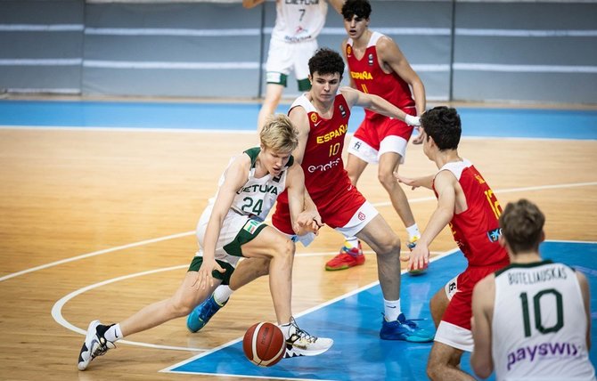 FIBA nuotr./Lietuvos U-16 – Ispanija U-16