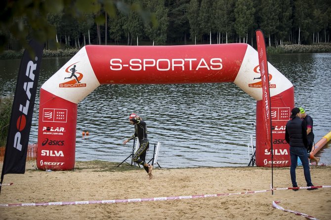 Foto di Roko Lukoševičius/Tappa della Coppa di Triathlon Lituana (LTT) a Druskininkai