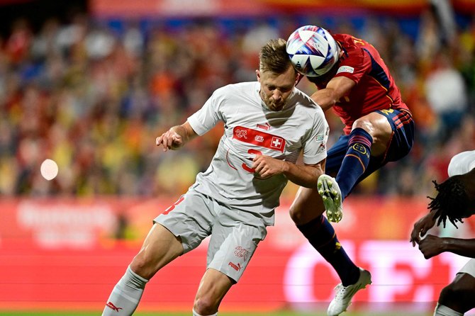AFP/„Scanpix“ nuotr./UEFA Tautų lygos rungtynės Šveicarija – Ispanija