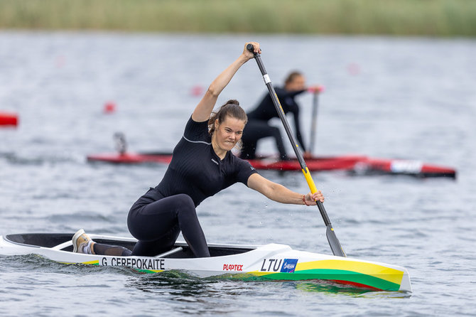 Sauliaus Čirbos nuotr./Lietuvos baidarių ir kanojų irklavimo čempionatas