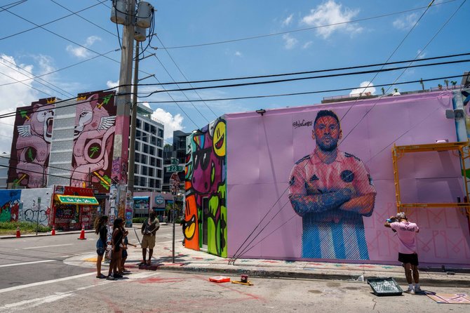 „Scanpix“ nuotr./Lionelio Messi freska Majamyje