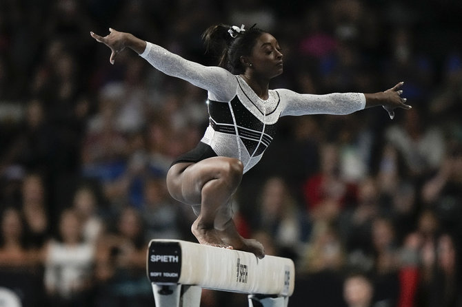 „Scanpix“ nuotr./Simone Biles