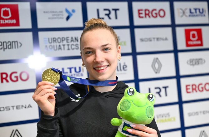 Dariaus Kibirkšties/LTU Aquatics nuotr./Smiltė Plytnykaitė