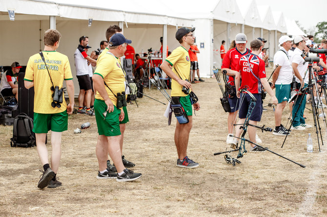 World Archery Europe nuotr./Lankininkas Jonas Grigaravičius