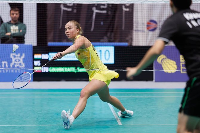 Lietuvos badmintono federacijos nuotr./Samanta Golubickaitė