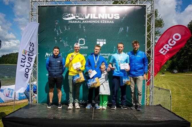 R.Lukoševičiaus nuotr./Lietuvos atviro vandens 5 km plaukimo čempionatas