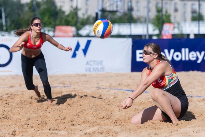 A.Četkausko nuotr./Europos U20 paplūdimio tinklinio čempionato atrankos turnyras Vilniuje