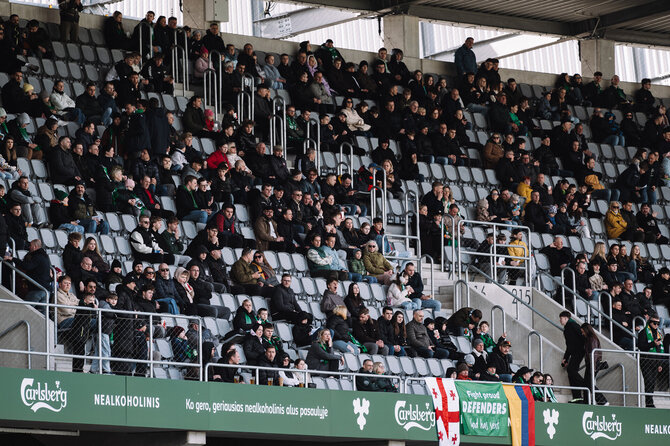 Zalgiris.lt nuotr./„Kauno Žalgirio“ sirgaliai