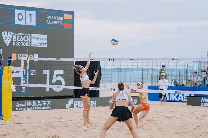 „Volleyball World“ nuotr./Monika Paulikienė ir Ainė.Raupelytėė