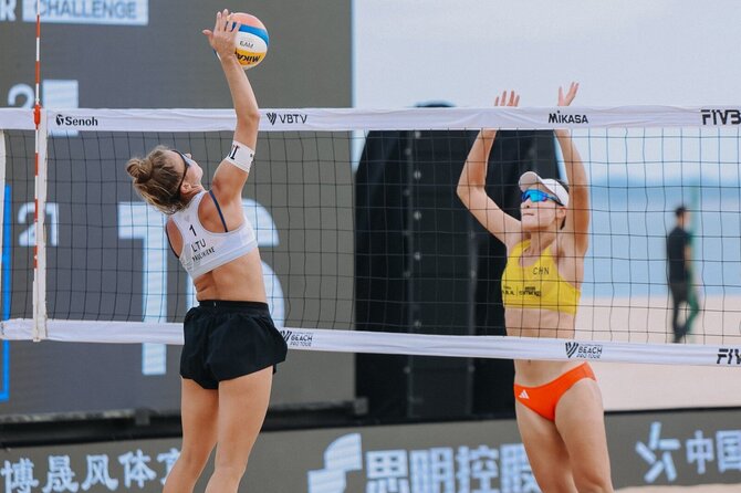 „Volleyball World“ nuotr./Monika Paulikienė ir Ainė Raupelytėė