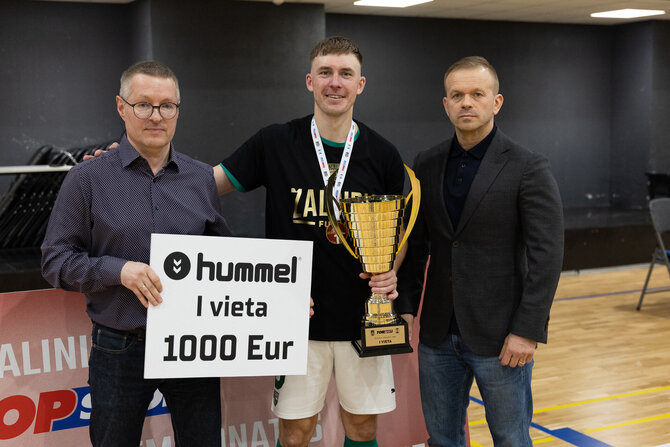zalgiris.lt nuotr./„Kauno Žalgirio“ triumfas prieš „Akmenės kraštą“ Lietuvos futsal čempionato finale