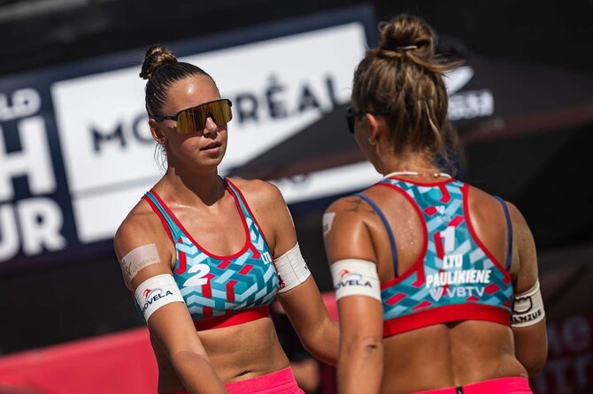 Volleyball World nuotr./Monika Paulikienė ir Ainė Raupelytė