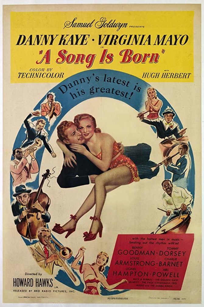 Filmo afiša/Filmas „A Song is Born“ (1948)