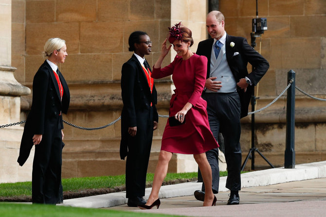 AFP/„Scanpix“ nuotr./Kembridžo hercogienė Catherine ir princas Williamas