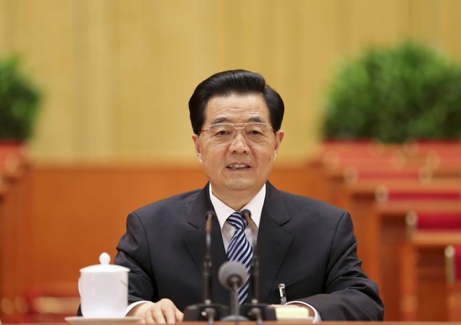 AFP/„Scanpix“ nuotr./Kinijos prezidentas Hu Jintao