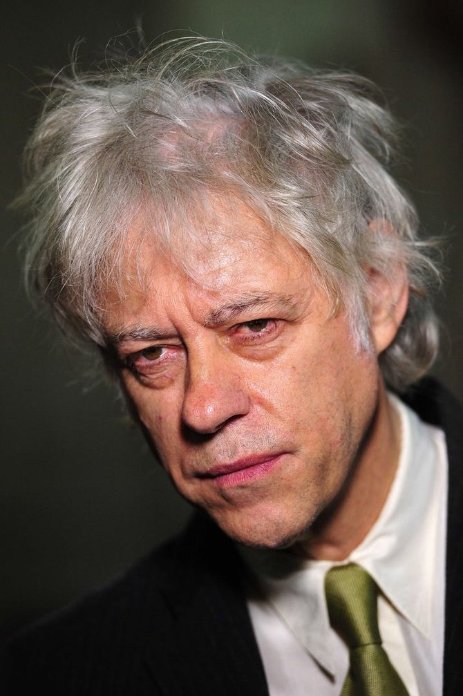 AFP/„Scanpix“ nuotr./Bobas Geldofas švenčia 62-ąjį gimtadienį