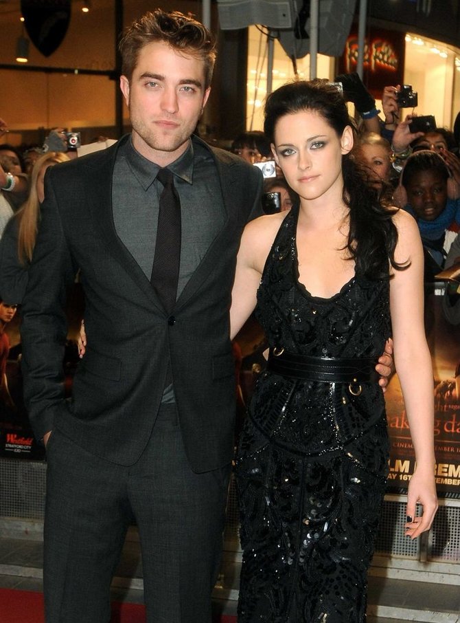 „Scanpix“/„Sipa Press“ nuotr./Robertas Pattinsonas ir Kristen Stewart