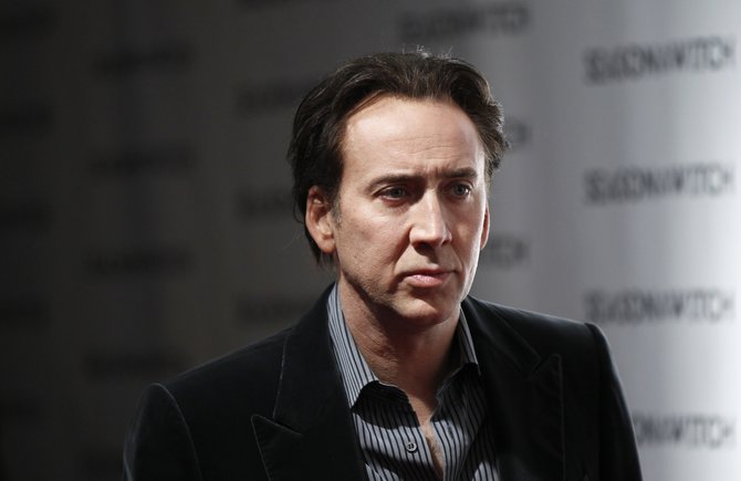 „Reuters“/„Scanpix“ nuotr./Nicolas Cage'as